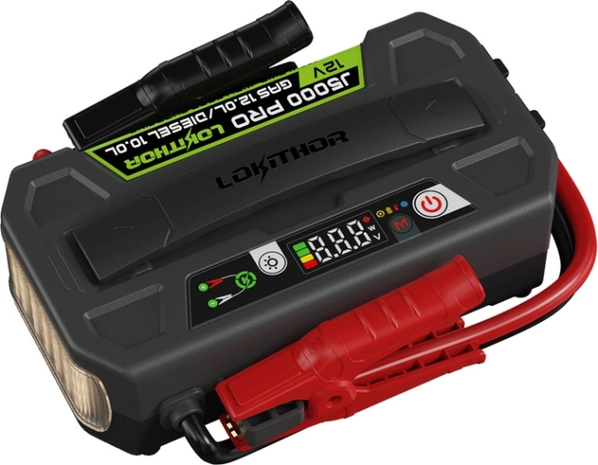 Lokithor J5000 Pro startovací zdroj 5000 A (LiFePO4, 99,84 Wh)