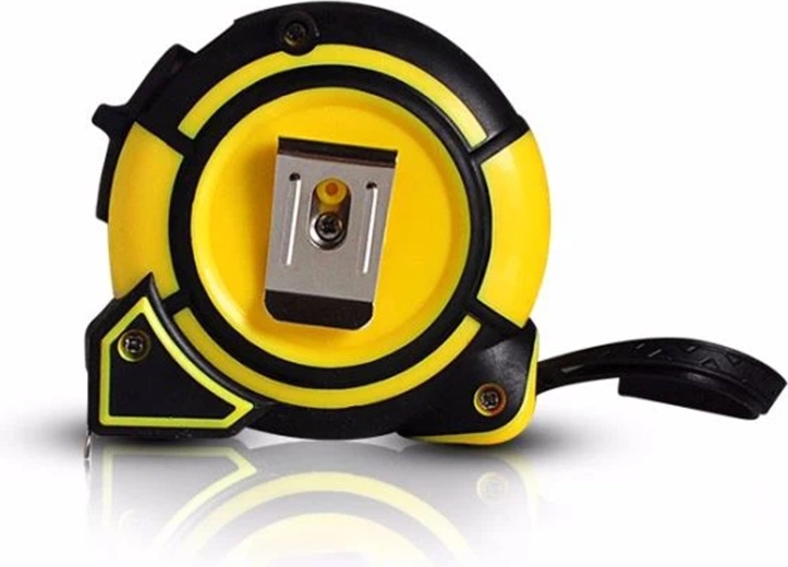 Svinovací měřicí pásmo 5 m x 25 mm se zámkem, ocelová páska