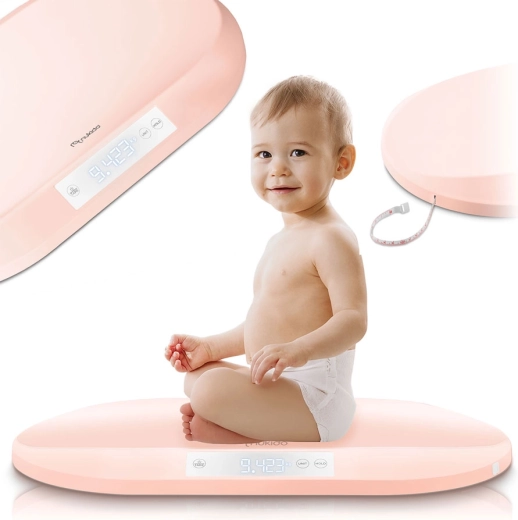 Elektronická dětská váha NUKIDO s vysokou přesností a měřením obvodu