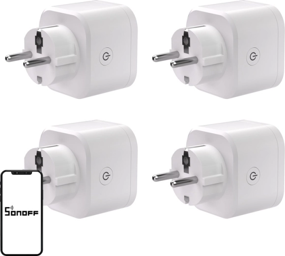 Sonoff S61S chytrá venkovní zásuvka s Matter (4 ks)