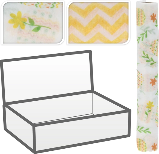 Dekorační tkanina s velikonočním motivem 28 × 300 cm