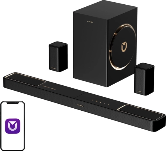 Soundbar Ultimea Skywave F40 Boom 5.1.2 s Dolby Atmos a subwooferem
