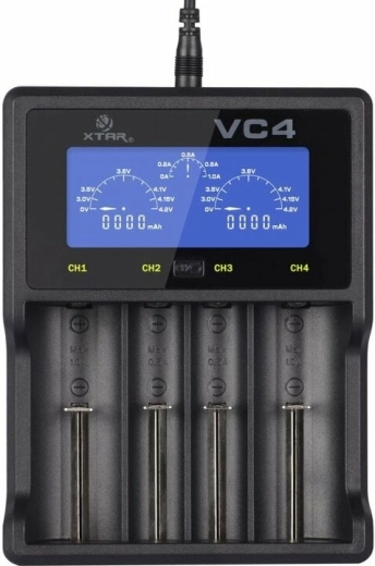 XTAR VC4 čtyřkanálová inteligentní USB nabíječka