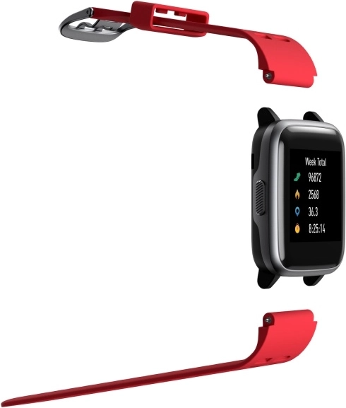 Originální červený řemínek pro umax u-band p2