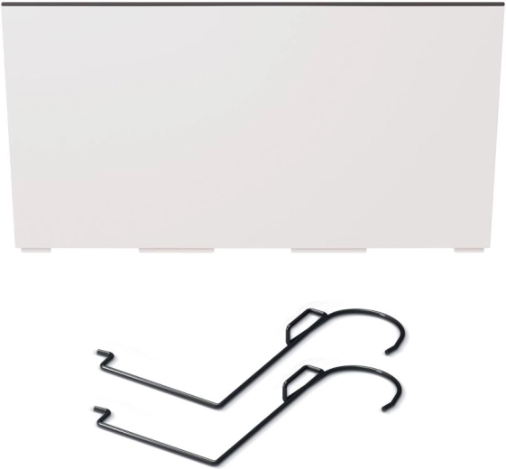 Truhlík s vložkou a háky 39,5 cm bílý