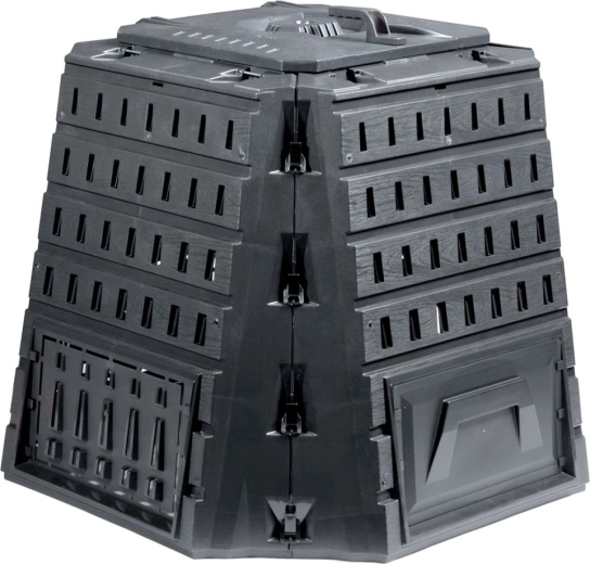 Zahradní kompostér 500 l – černý