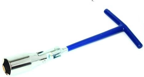 Kloubový nástrčný klíč na zapalovací svíčky 16 mm T