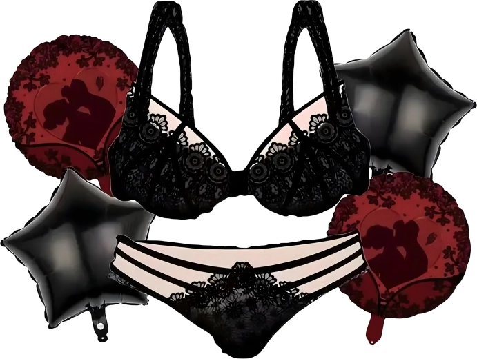 Sada balónků na rozlučku se svobodou prádlo 6 ks