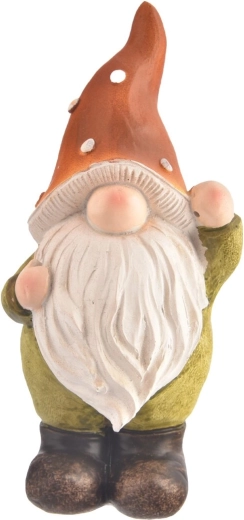 Keramický skřítek zelený 19 cm