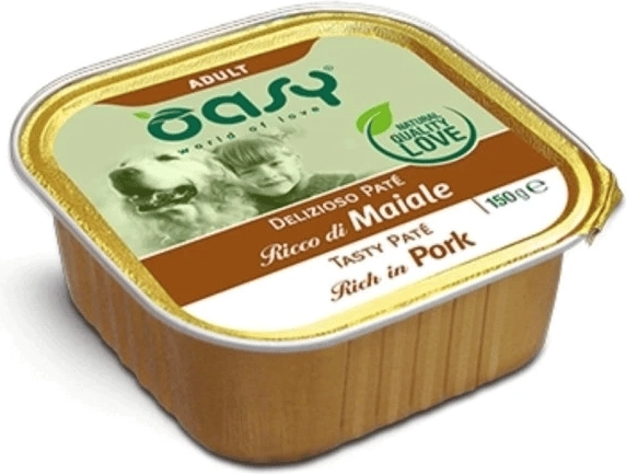 Oasy Tasty Paté Adult s vepřovým, 150 g