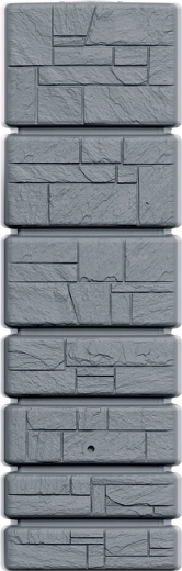 Sud na dešťovou vodu Tower Stone 350 l, světle šedý