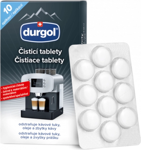 Durgol čisticí tablety pro všechny kávovary 10 ks