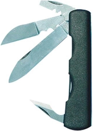 Elektrikářský zavírací nůž se čtyřmi čepelemi