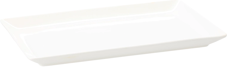 Porcelánový oválný servírovací podnos 35,5 × 25 cm
