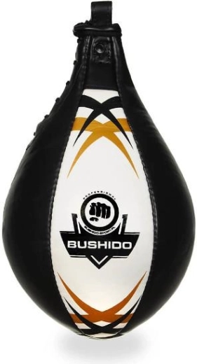 DBX Bushido boxovací hruška z hovězí kůže na platformu