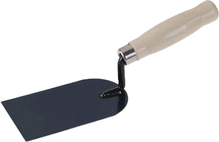 Vymazávací lžíce 140 × 80 mm s dřevěnou rukojetí