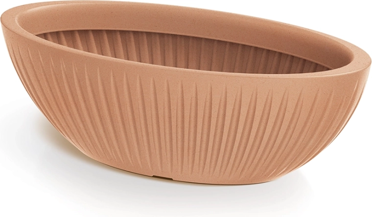 Květináč Latia Oval 58 cm terakota