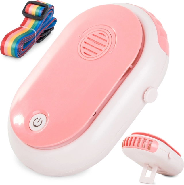 Závěsný aromaterapeutický ventilátor na krk