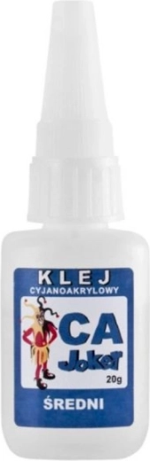 Joker cyanoakrylátové lepidlo CA střední 20 g s uzávěrem s jehlou