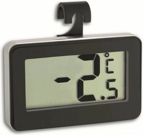 Digitální teploměr do lednice TFA, černý
