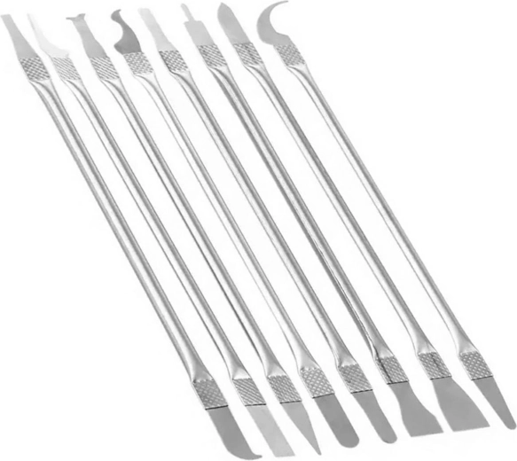 Sada servisních špachtlí a škrabek pro BGA – 8 ks