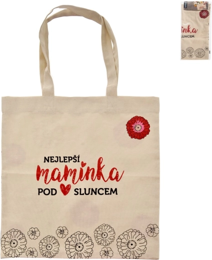 Bavlněná nákupní taška „NEJLEPŠÍ MAMINKA“