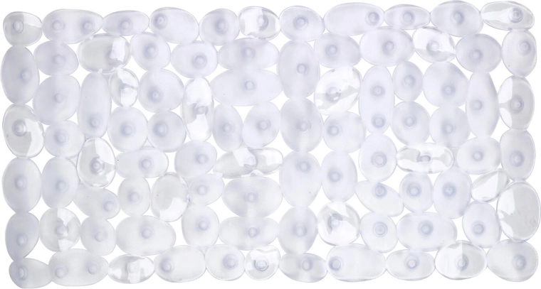 Protiskluzová podložka do vany 70 × 36 cm transparentní