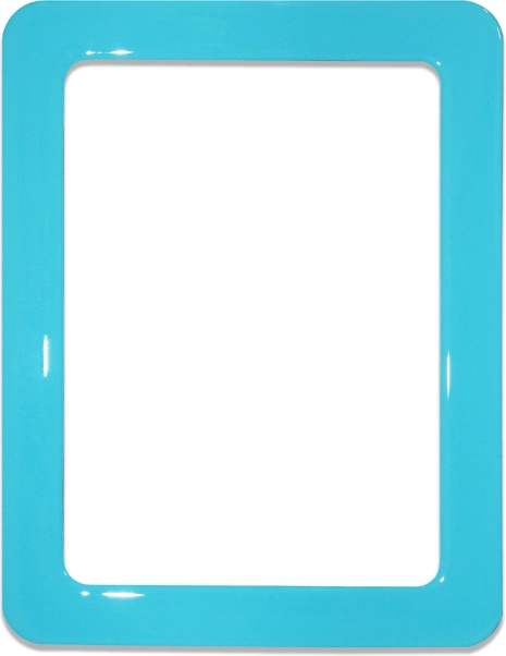 Magnetický samolepicí rámeček světle modrý