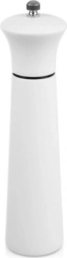 Dřevěný mlýnek na sůl a pepř, bílý, 21,5 cm