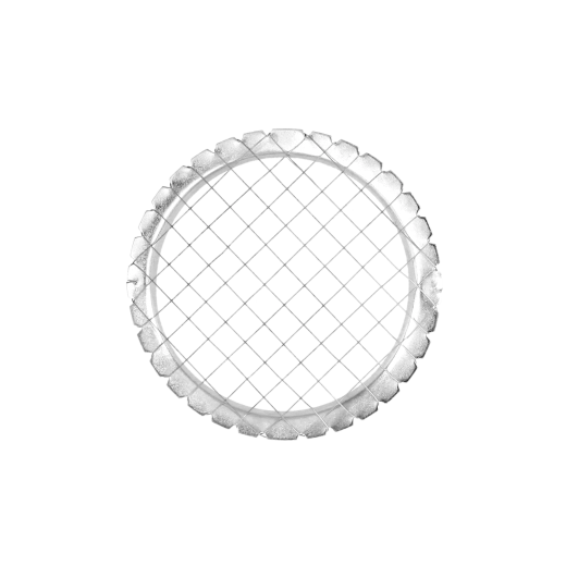 Kráječka na salát s velkými oky z nerezové oceli 9,5 cm