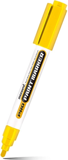 Popisovač MONAMI Pro Paint Maker 2 mm – Žlutá