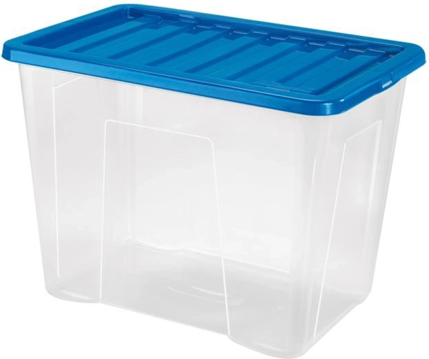 Plastový úložný box s víkem HEIDRUN Quasar 80 l