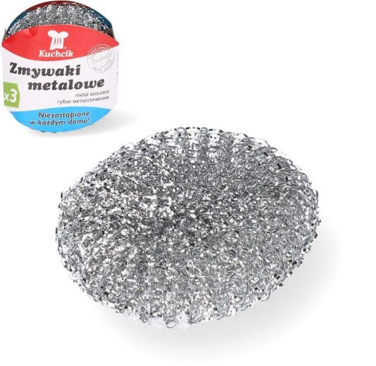 Kovový zmyvák Kuchcik 3 ks