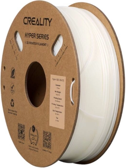 Filament creality hyper abs bílý 1 kg, 1,75 mm