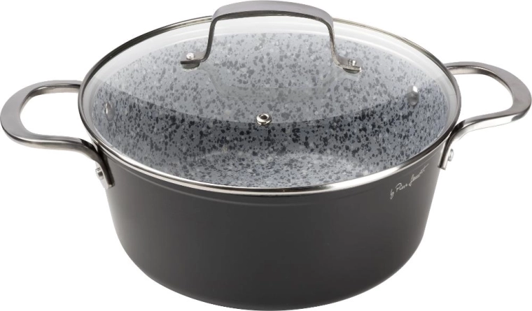 Lamart granitový kastrol s poklicí 24 cm