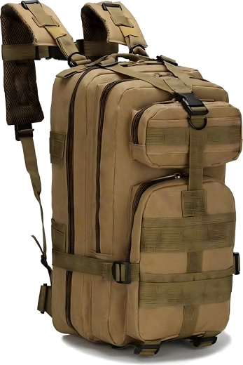 Taktický turistický batoh 30 l hnědý