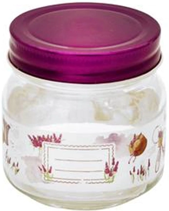Zavařovací sklenice s víčkem Levandule 250 ml