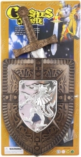 Dětská rytířská sada meč a štít