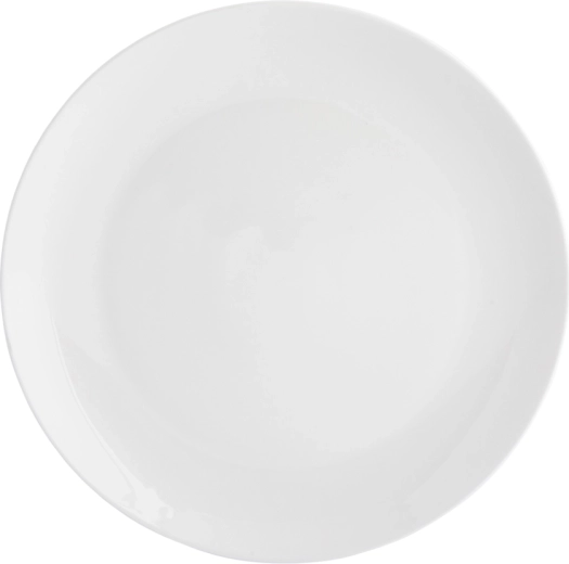 Mělký talíř Bella 26 cm z krémového porcelánu