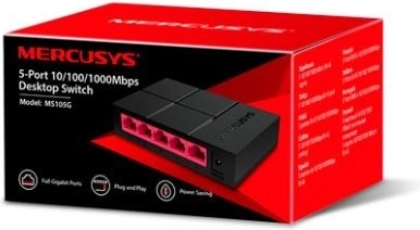 Mercusys gigabitový switch 5portový MS105G