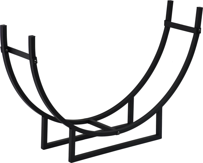 Stojan na krbové dřevo 92 × 21 × 55 cm