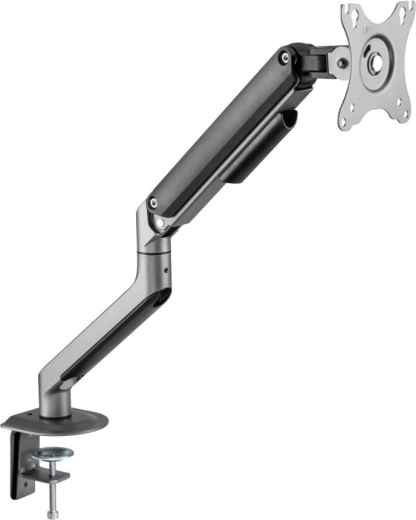Nastavitelné stolní rameno na monitor 17–32 palců, šedé