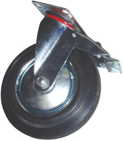 Otočné kolečko s brzdou 200 mm, nosnost 120 kg