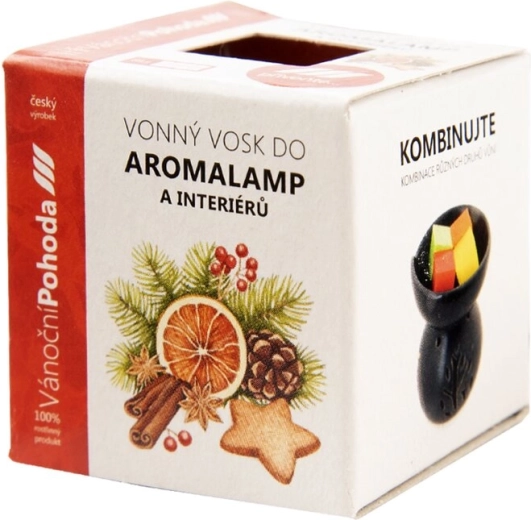 Vonný vosk do aromalampy Vánoční pohoda – kostky 8 ks