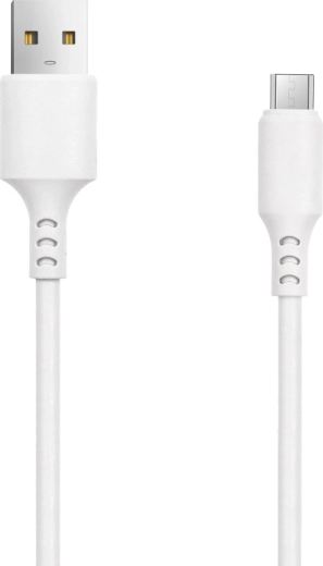 Setty USB–microUSB kabel 1 m 3 A bílý