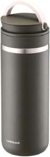 Nerezová termoska s uchem LocknLock Metro Two-Away 475 ml khaki
