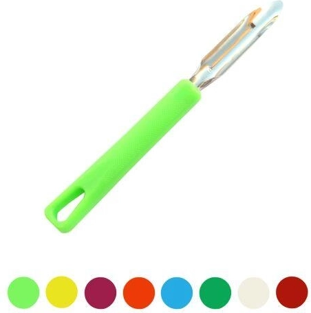 Kuchyňská škrabka z nerezové oceli 17 cm s plastovou rukojetí