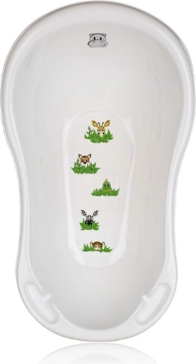 Dětská vanička 84 cm JUNGLE – bílá