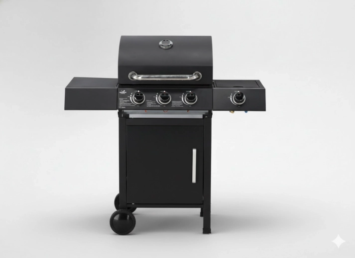 Plynový gril 3+1 s regulátorem 10,3 kW