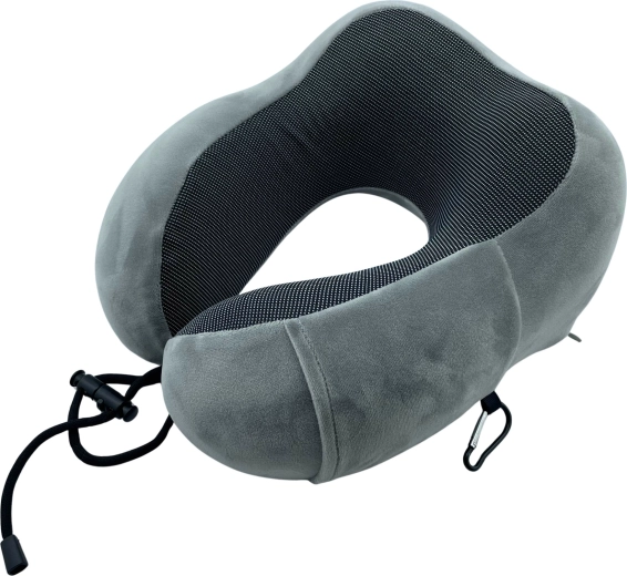 Ergonomický záhlavník z paměťové pěny tmavě šedý